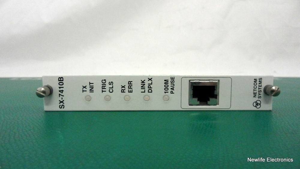 Netcom SmartBits SX-7410B 10/100 Mbps Ethernet SmartCard