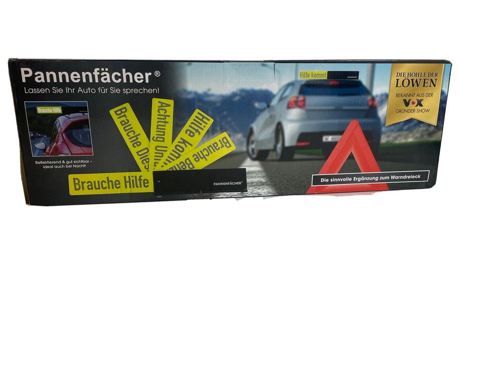 Breakdown Compartments Warning Triangle Supplement Car Breakdown 5 Different Warnings