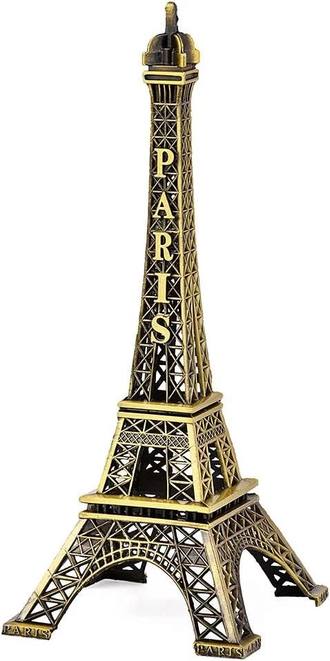 DS. DISTINCTIVE STYLE Eiffel Tower Model Eiffel Tower Metallic Statue Eiffel