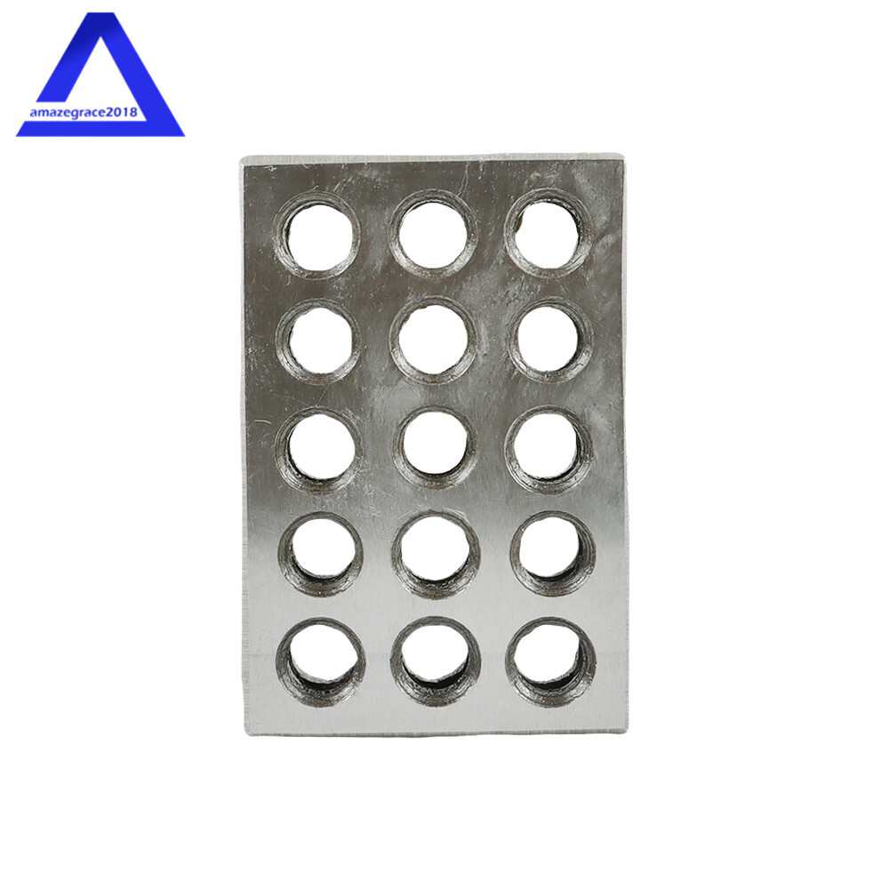 8 Piece 1-2-3 123 23 Hole Precision 0.0001 Block Set With Screws HEX KEY