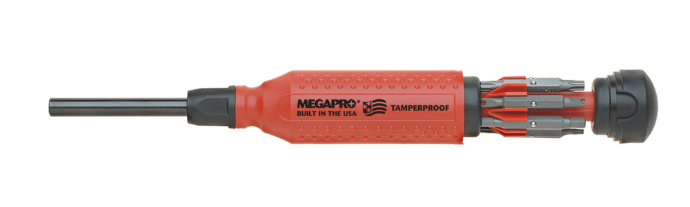Megapro Tamperproof 15 in 1 Multi Bit Screwdriver Security Torx Hex Spanner Bits