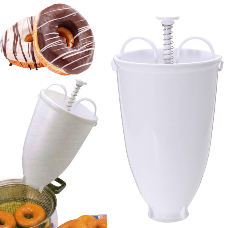 Doughnut Maker Batter Dispenser Plastic For Donut Cake DIY Baking Tools Maker