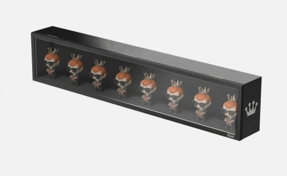 Funko Pop Display Case - 8 Pop Display Case Black
