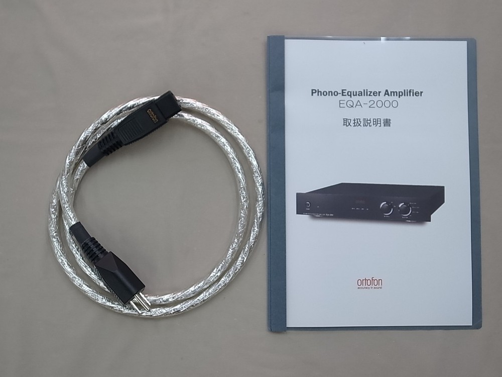 Ortofon EQA-2000 Phono Equalizer Amplifier Working ＆ Tested JP