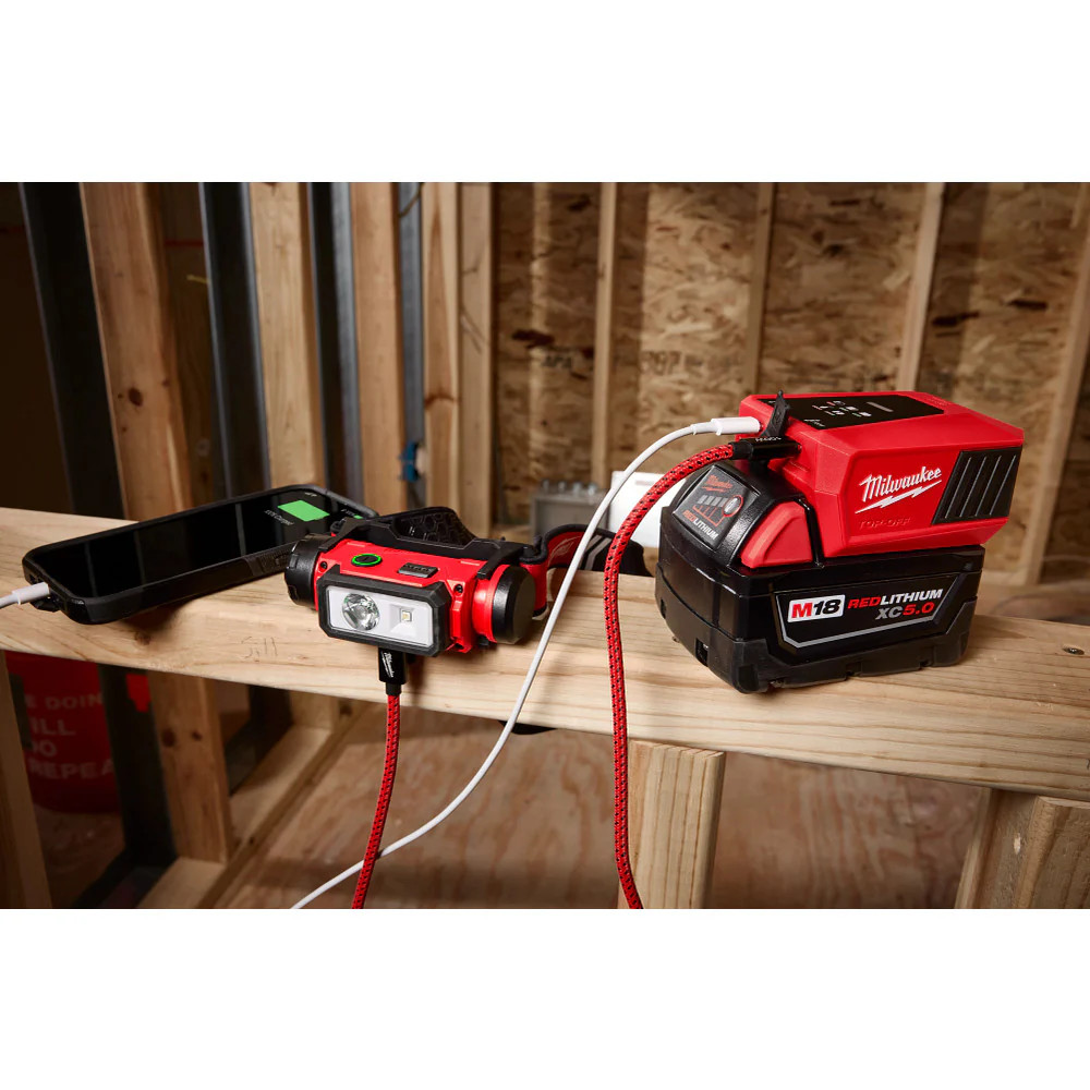 Milwaukee 2847-20 M18 18V TOP-OFF Charger & Power Supply