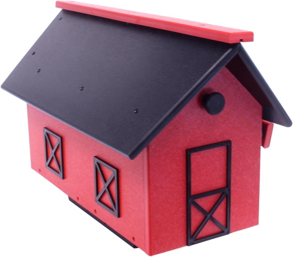 AmishToyBox.com Mailbox, Post Mount, Made With Weather-Proof Poly Lumber,...