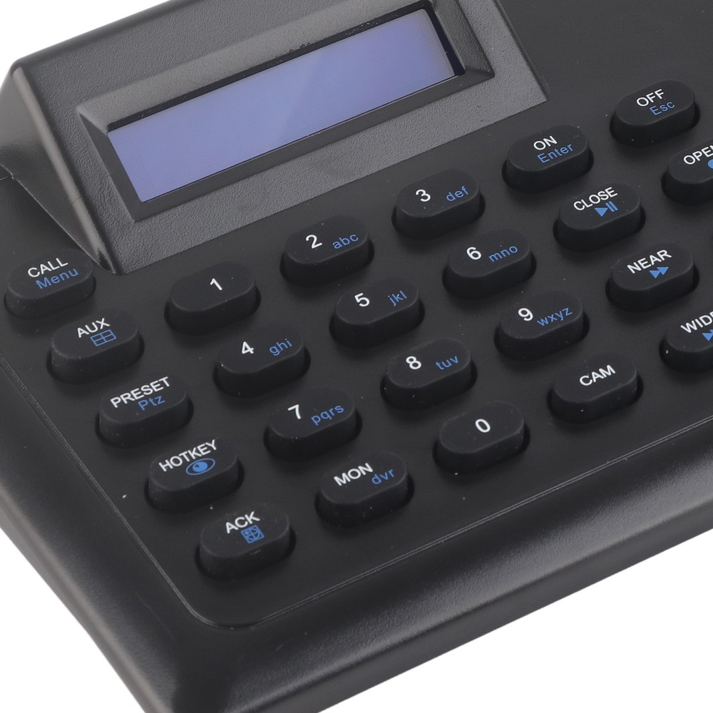 EU Plug 3D PTZ Camera Controller Strong Compatibility LCD Display With Joystick