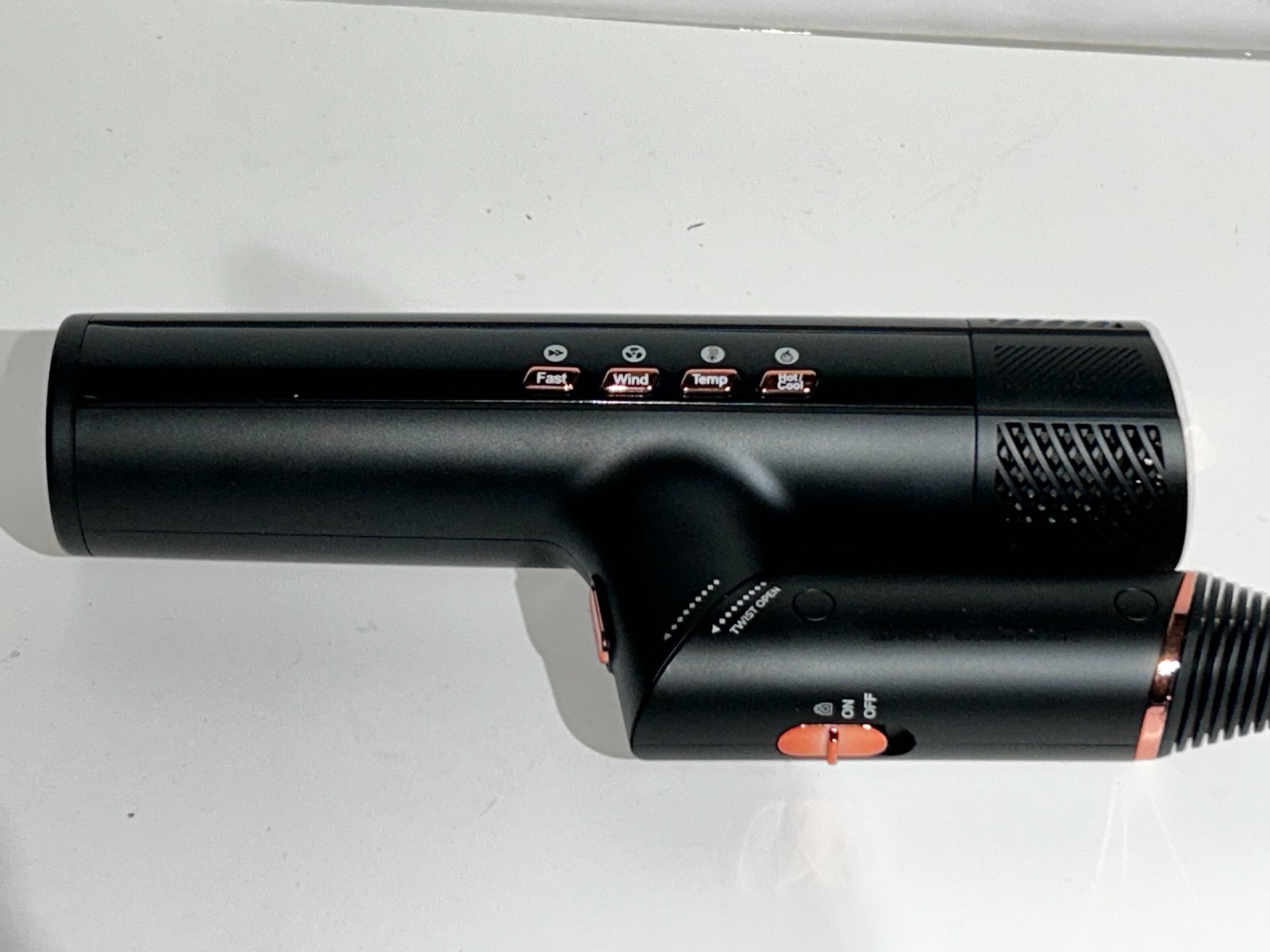 SRILabsDryQ Hair Dryer Lightweight Foldable Powerful Quiet Infrared & Ionic Tech