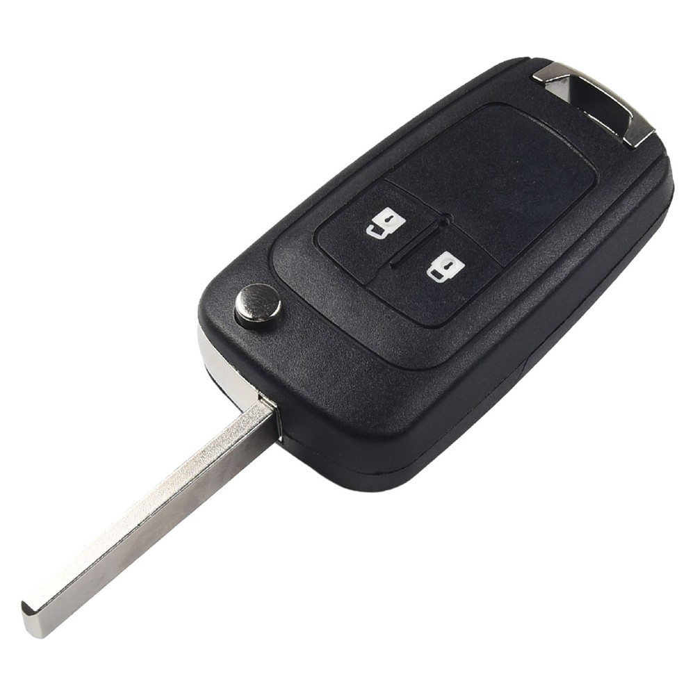 Key Shell 2-button 1PC ABS Black Key Shell For Opel Olding Key Housing