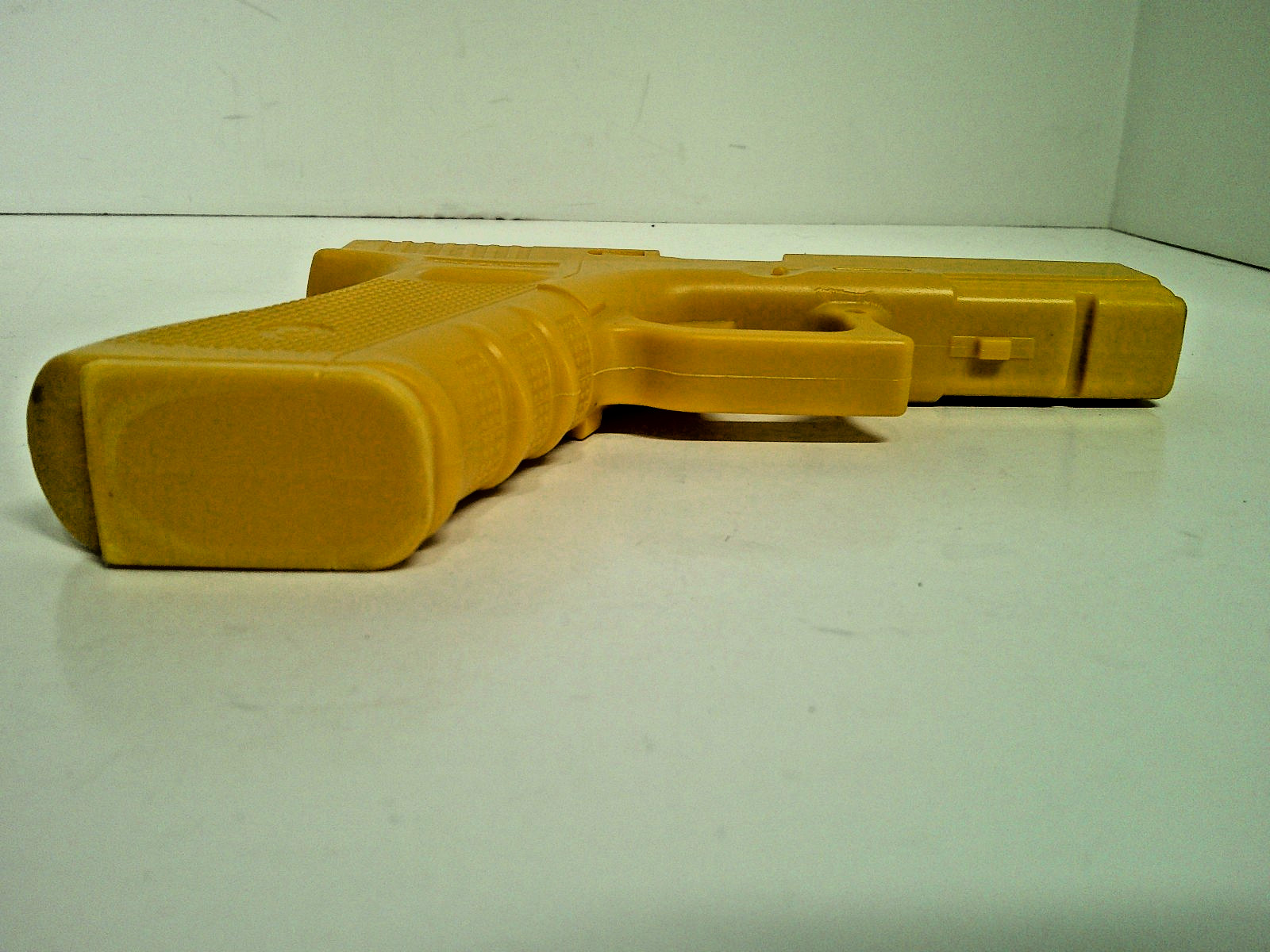 NEW 9" Polypropylene YELLOW Full Size Glock Replica Practice Training Pistol