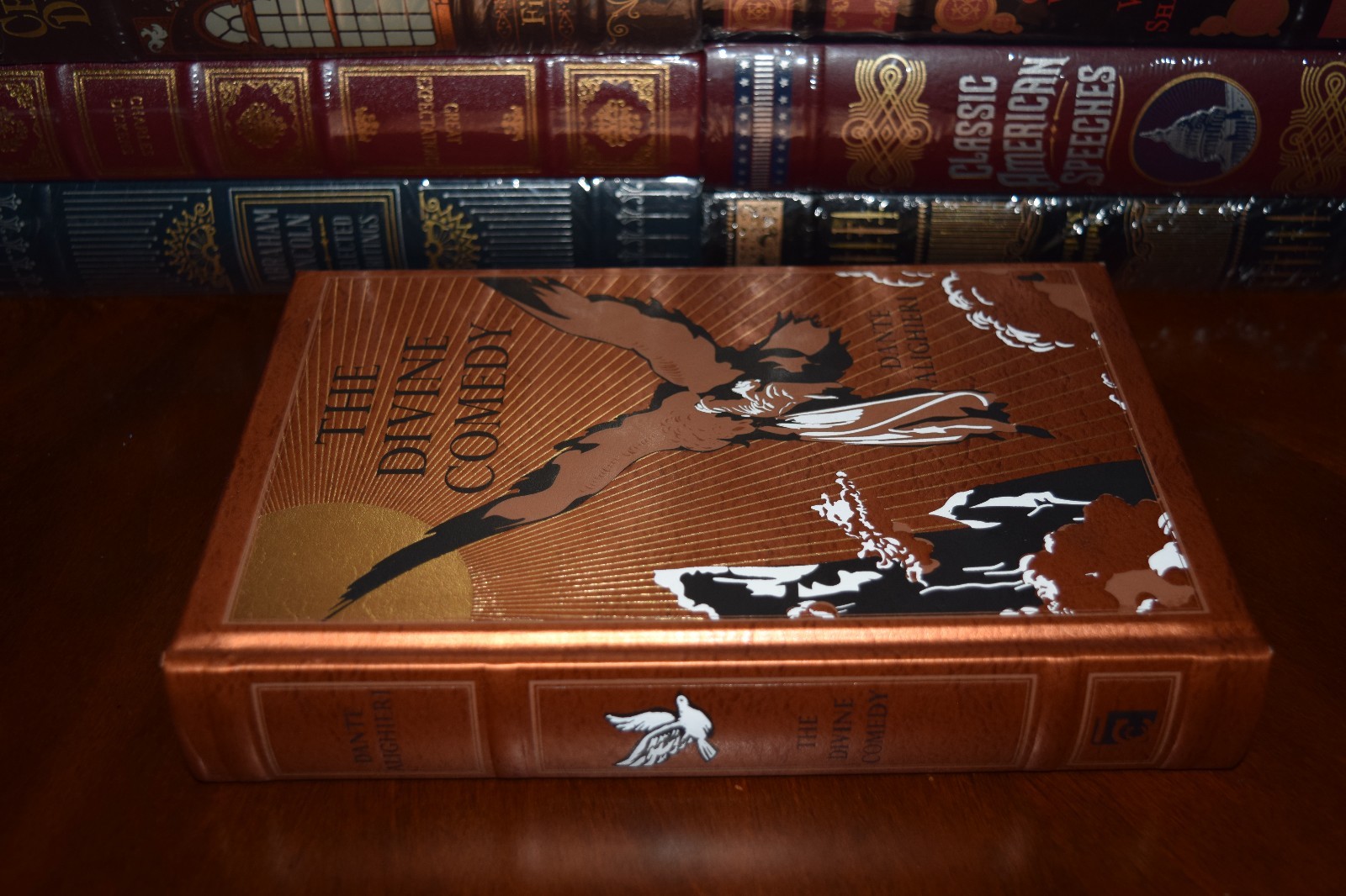 Divine Comedy by Dante Alighieri Illustrated New Leather Bound Deluxe