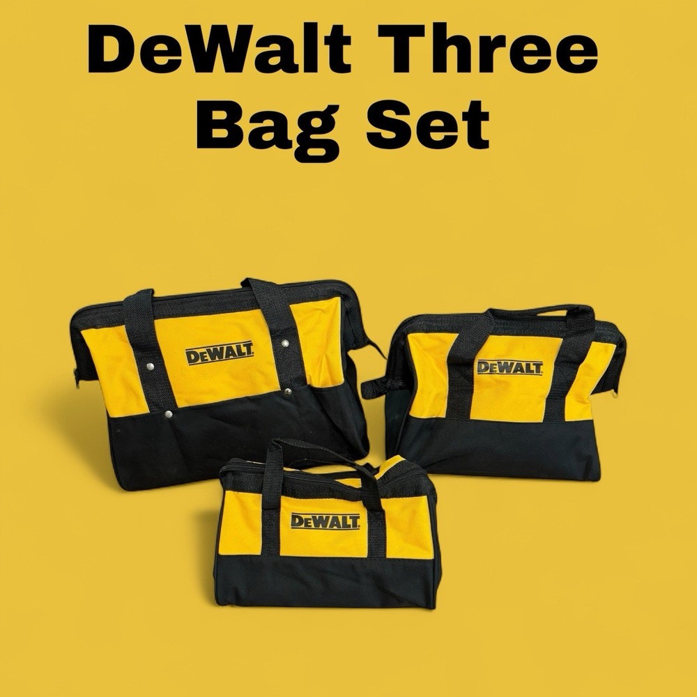 Dewalt Tool Bag Set