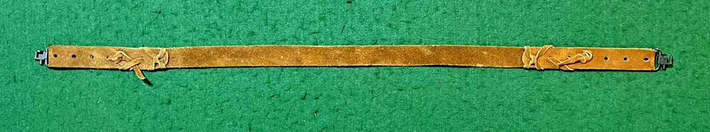 Suede Muzzle Loading Rifle Slings with Quick Release Swivels