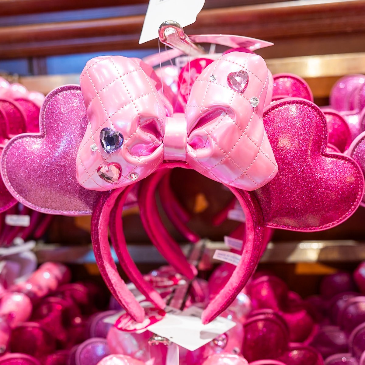 Tokyo Disney Minnie Heart Ears Headband Pink Pal-Palooza Funderland【US STOCK】