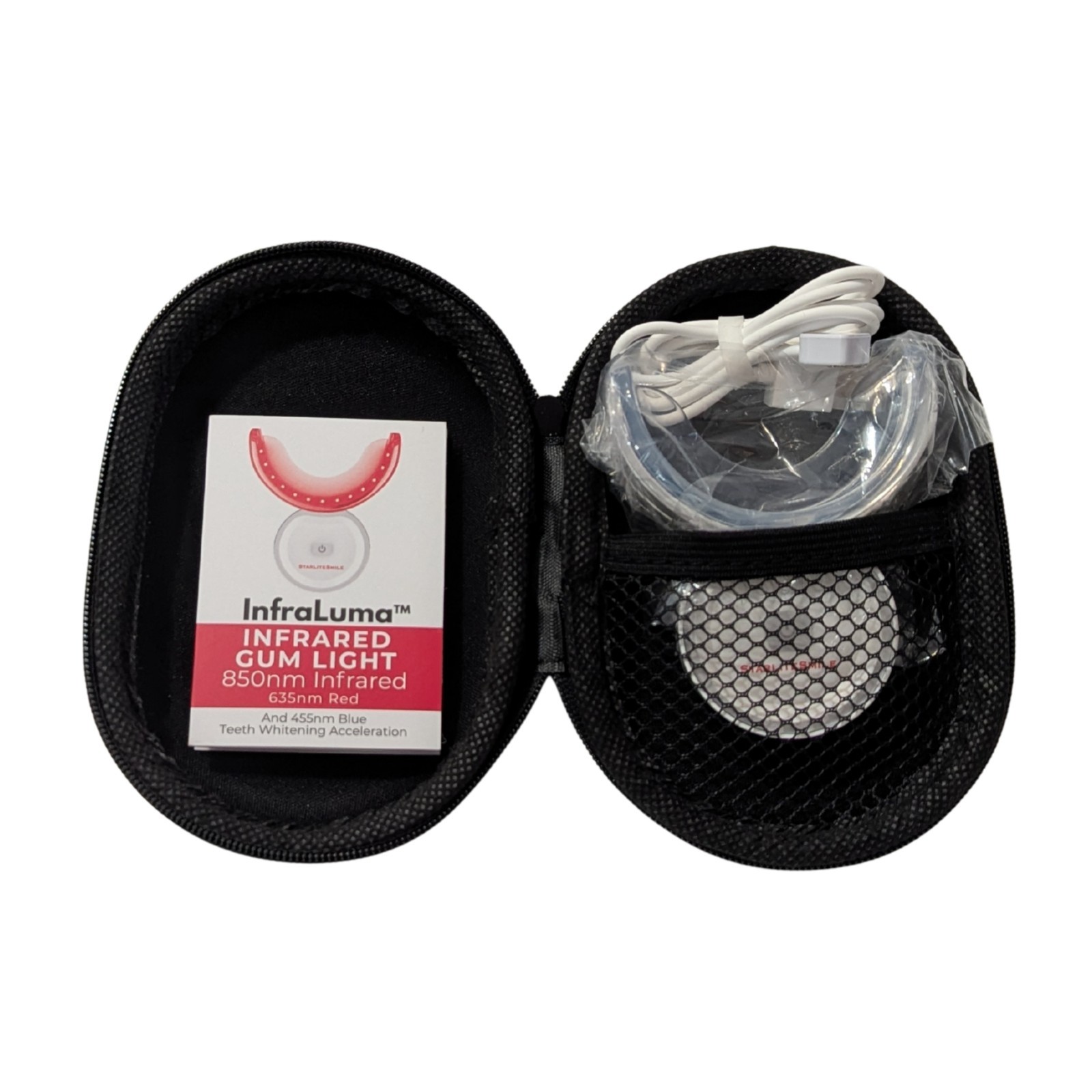 InfraLuma™ 850nm Infrared + Red and Blue LEDs Advanced TripleWave Light for Gums