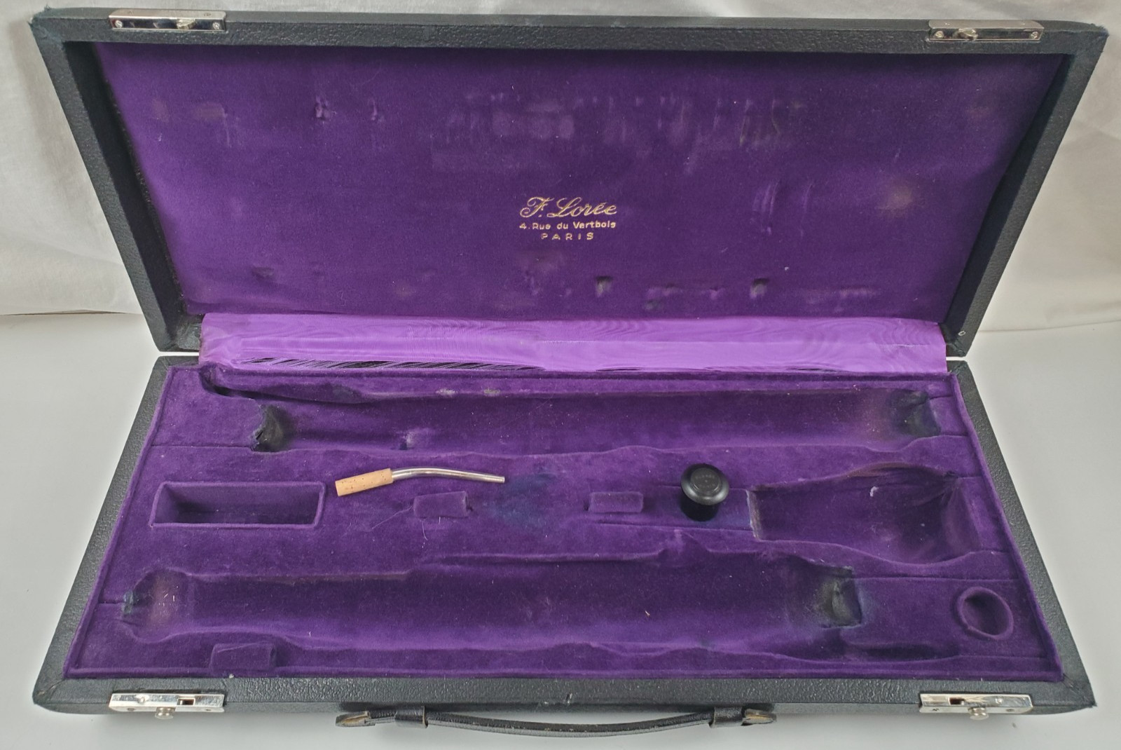 F. LOREE PARIS FULL CONSERVATORY WOOD ENGLISH HORN 3RD OCTAVE KEY LEFT HAND F