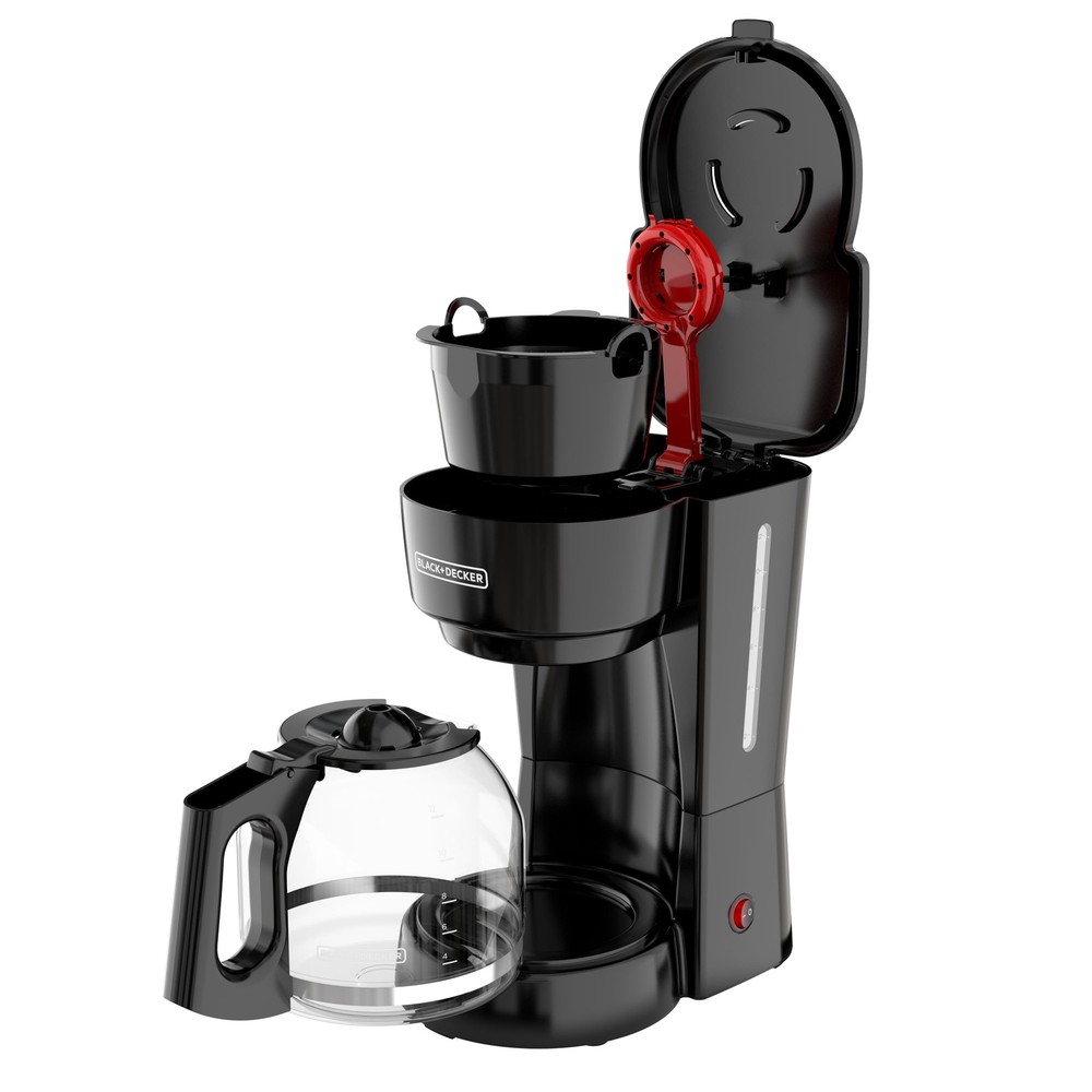 BLACK+DECKER 12-Cup Drip Coffee Maker with Easy On/Off Switch