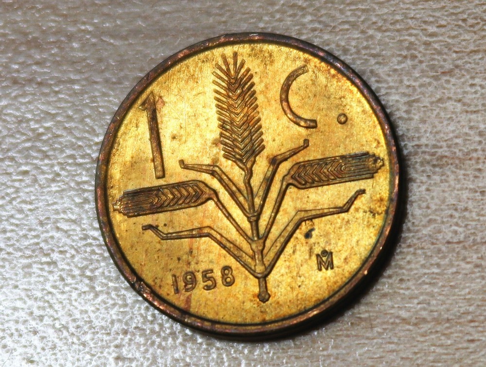 1958 Mexico 1 Centavo