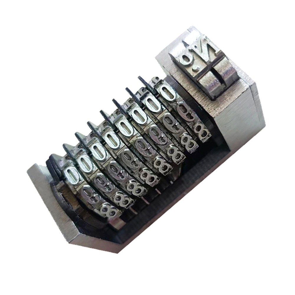 6 Digits Numbering Machine Forward for Letterpress Number Coding 4X8eL