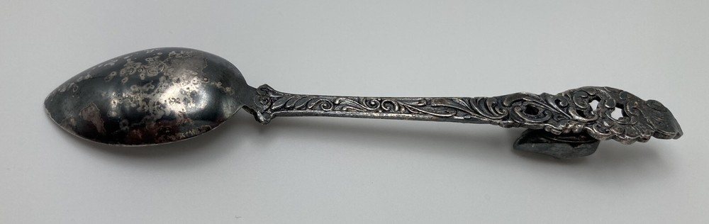 Vintage Shoe Design - Silver Plated Collectible Spoon - 4.5”