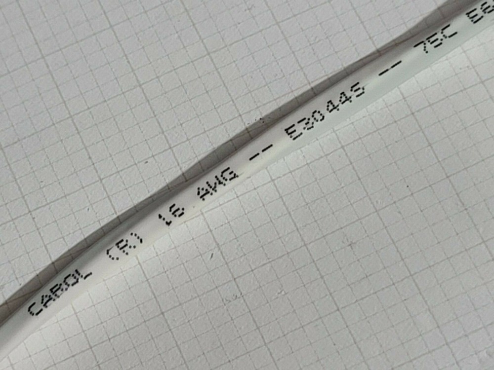 Carol E3044S 16/4C Plenum Media/Communication/Control Cable CMP White /50ft