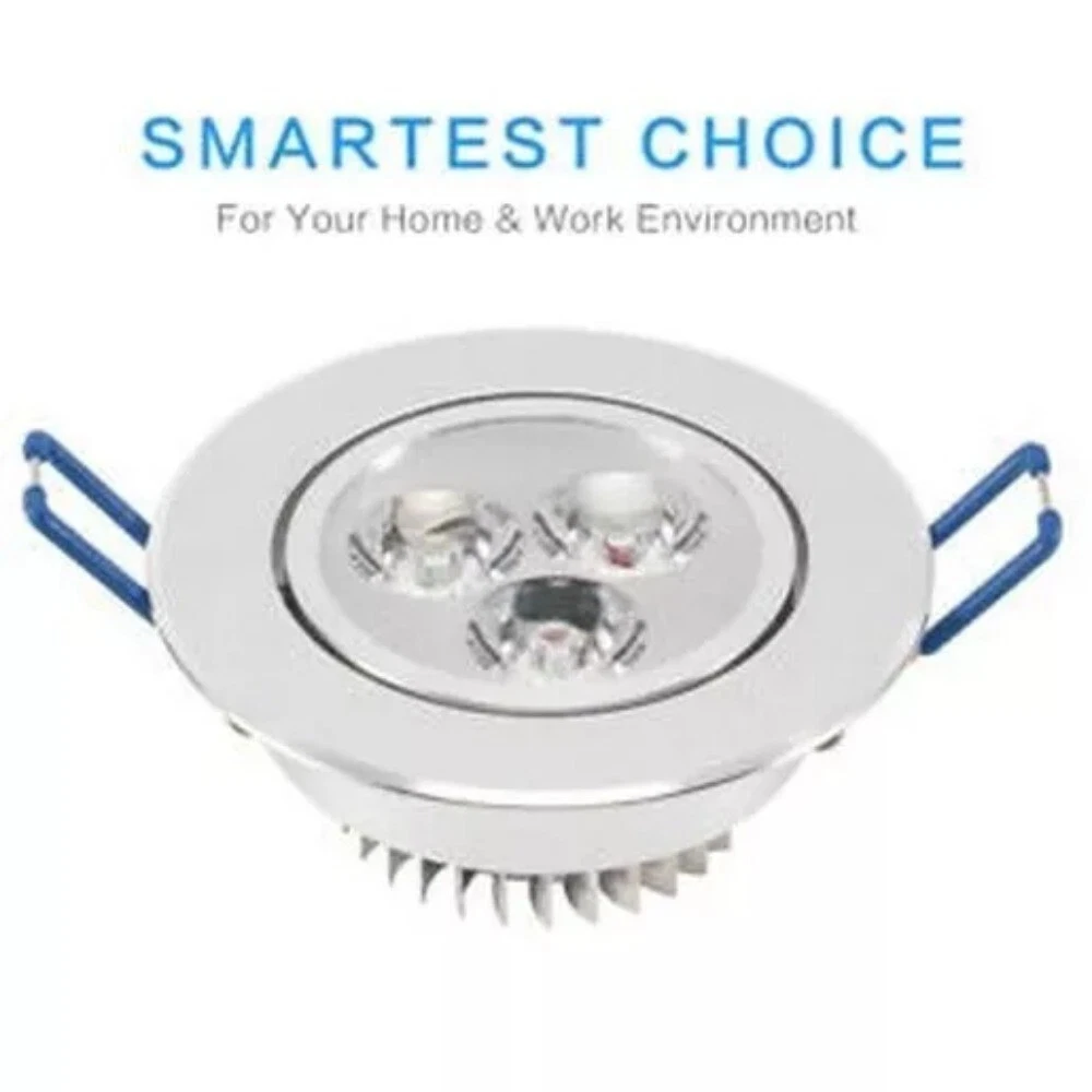 Dimmable LED Ceiling Light Recessed Downlight Spotlight 110-240V Round 9/12/15W