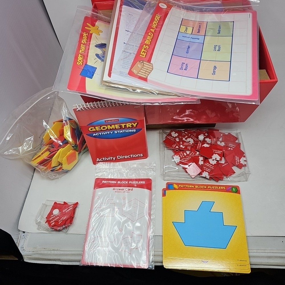 Lakeshore Learning Educational Home School Math geometry