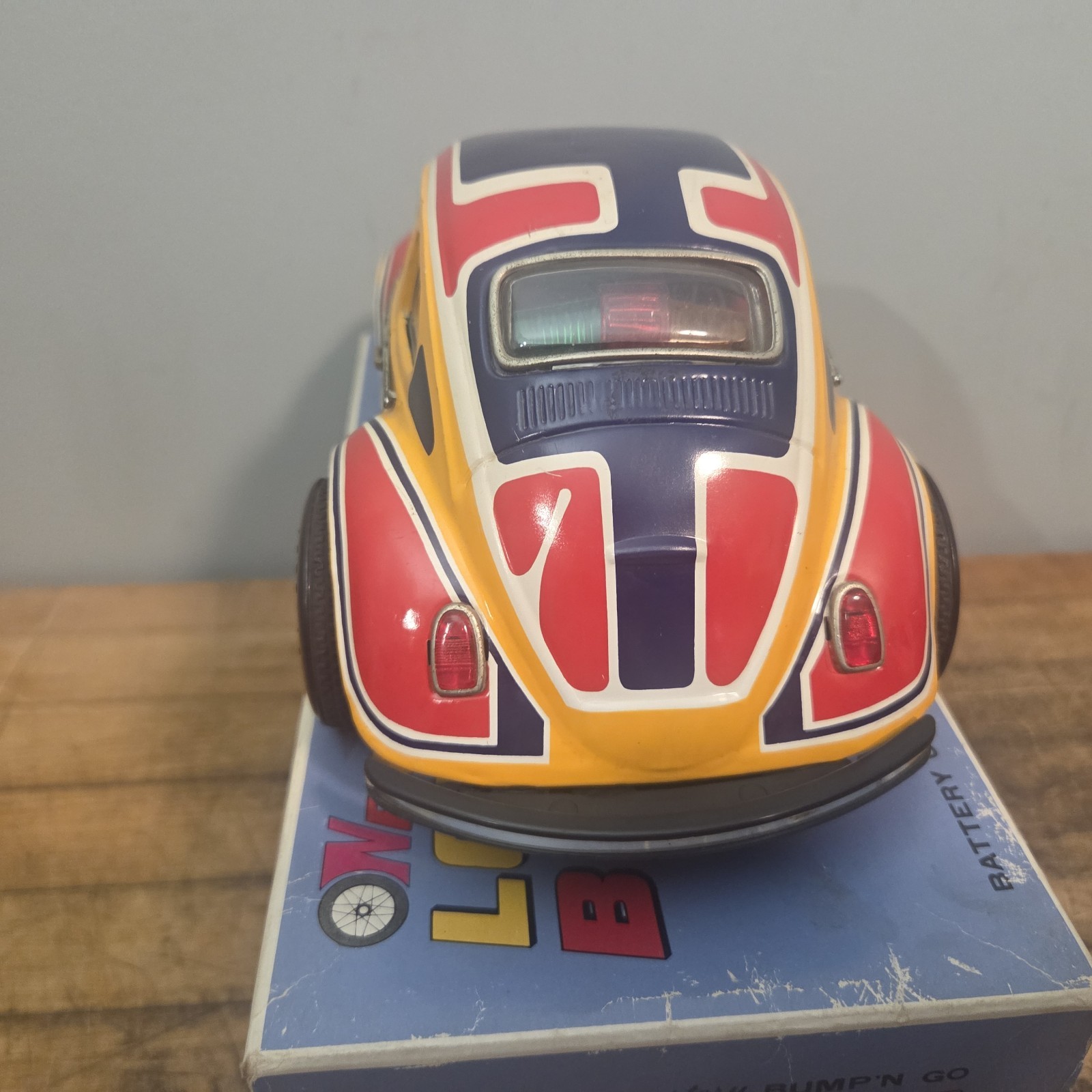 Volkswagen By Taiyo Empi Love Bug C-633 W/ Original Box Non Tested Beetle Car