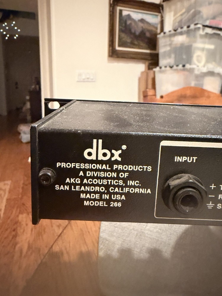 DBX Vintage 266 Compressor/gate