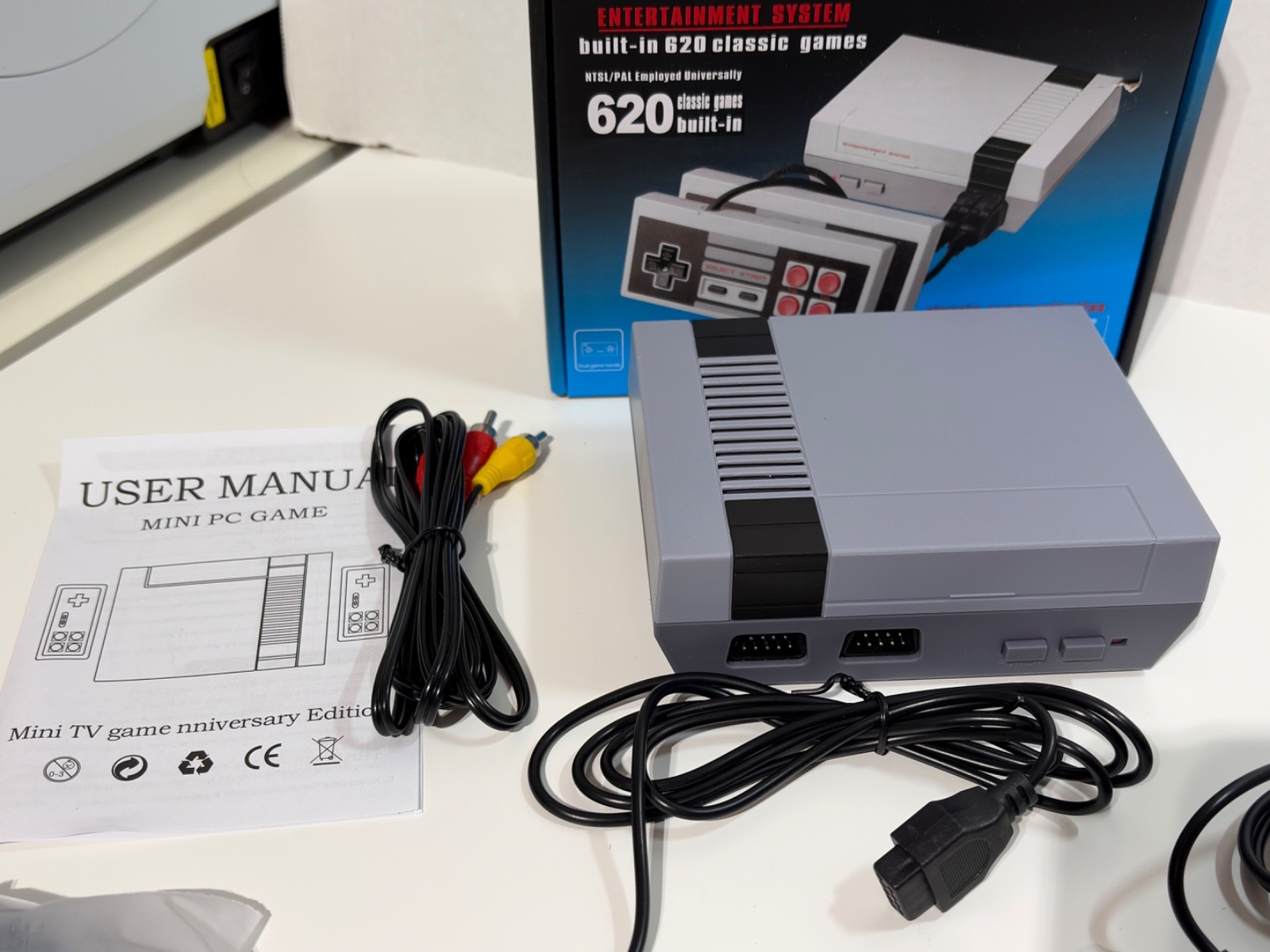 Mini NES Gaming Console w/ 620 Nintendo & Atari Games - Anniversary Edition NEW