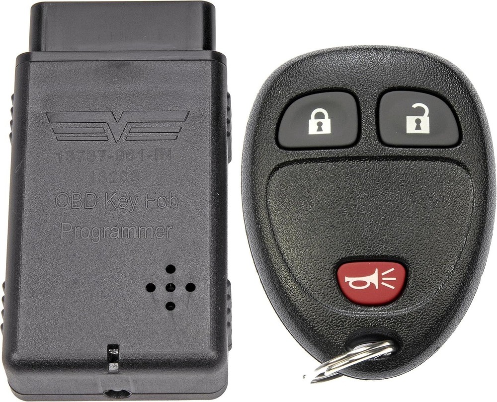Dorman 99161 Keyless Entry Remote 3 Button Compatible with Select Black