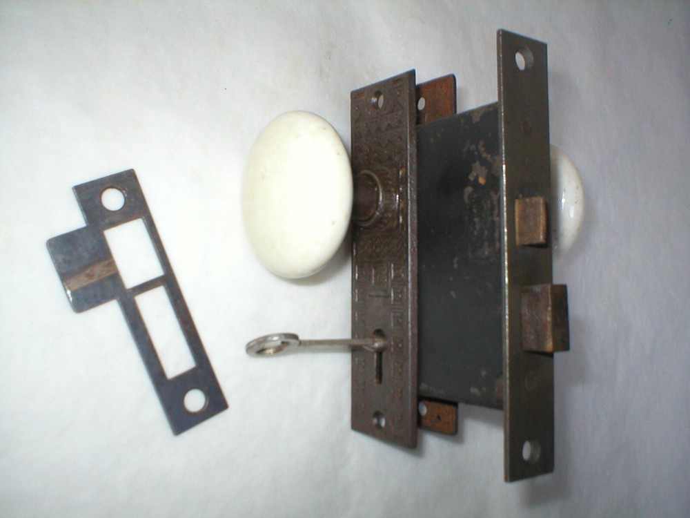 Antique Victorian Era Door Hardware