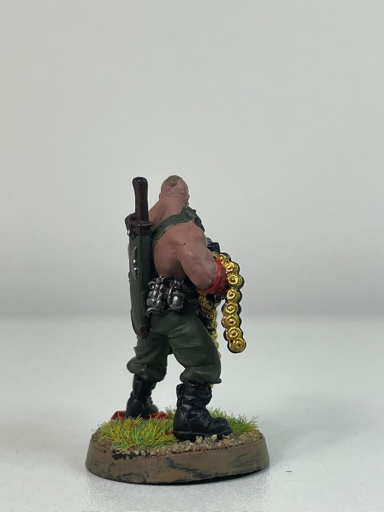 sergeant harker Warhammer 40k Imperial Guard 1552 OOP