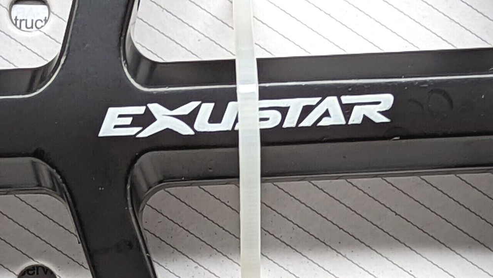 Exustar E-PB73 black sealed platform pedals 9/16