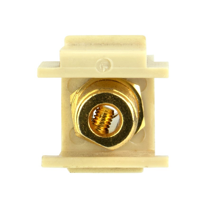 Skywalker Keystone Audio Binding Post Insert (Red Band, Ivory)