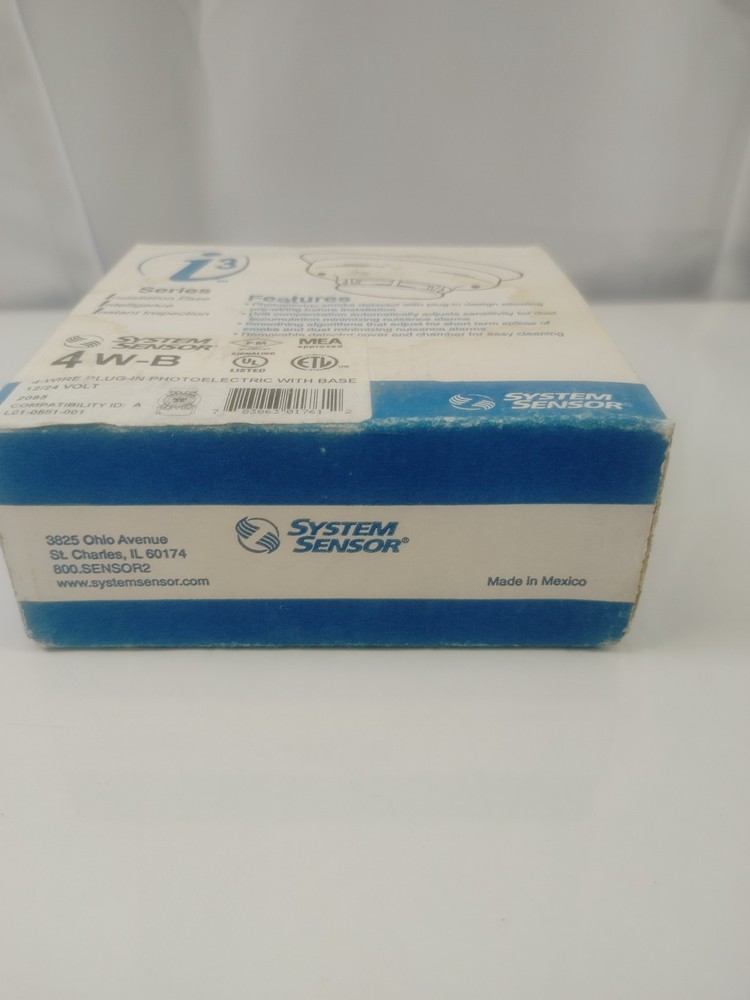 System Sensor 4W-B Smoke Detector 4-Wire