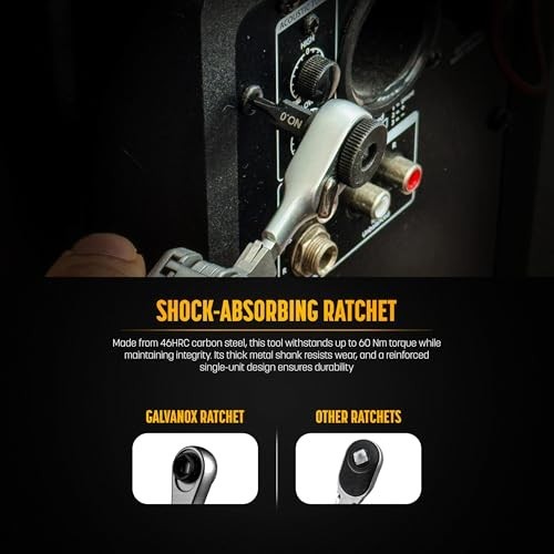 Flat-End Ratchet & Bit Extender Set for Multi-Tools, Compatible with Leatherman,
