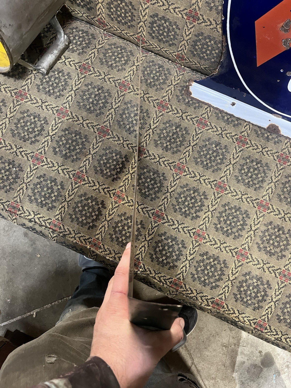 Royal Crown Cola flange sign