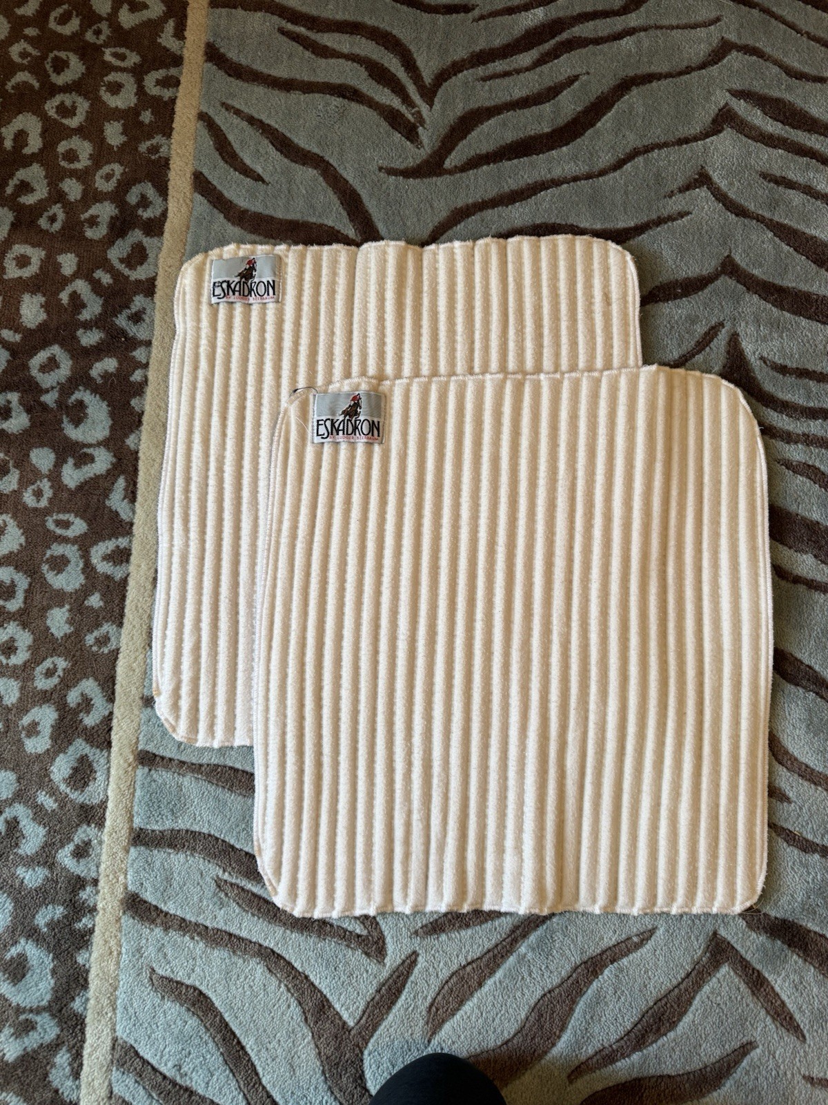 Pair Of Eskadron Climatex Bandage Liners Tall 18” White