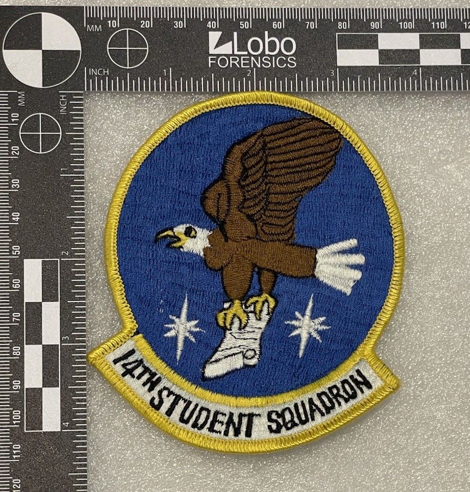 USAF 14th Student Squadron Patch Columbus AFB 1970’s 1980’s
