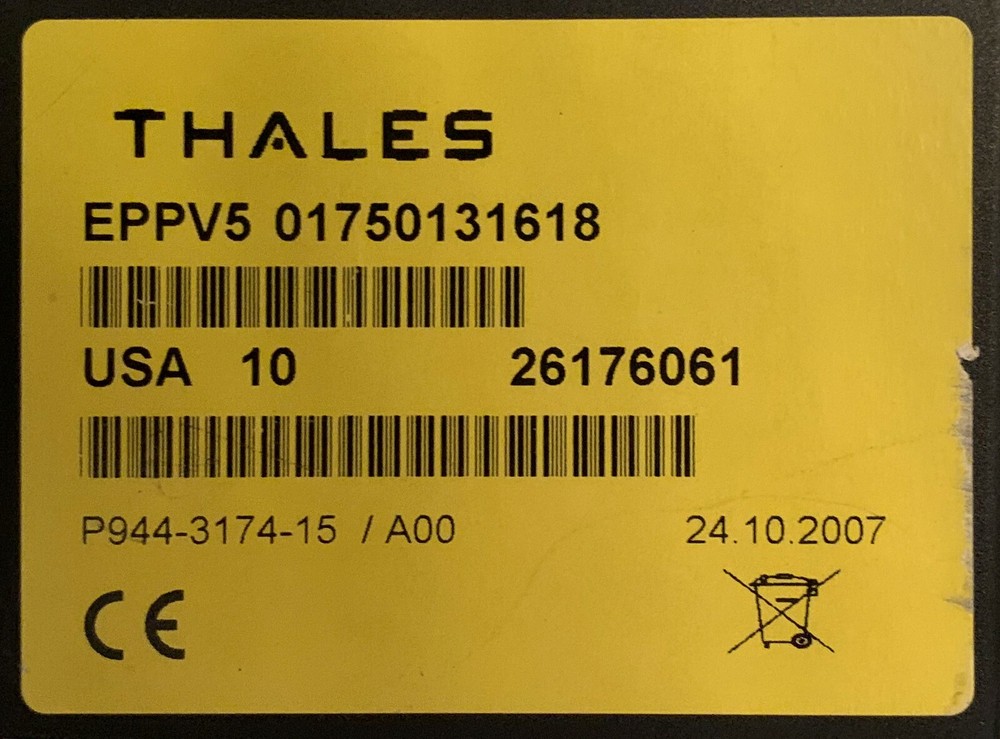 WINCOR NIXDORF 01750131618 EPPV5 EPP 5