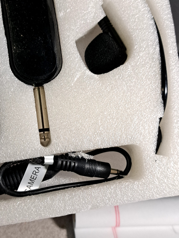 YY-601 Headphone Receiver Transmitter & Camera Cord #3369L173