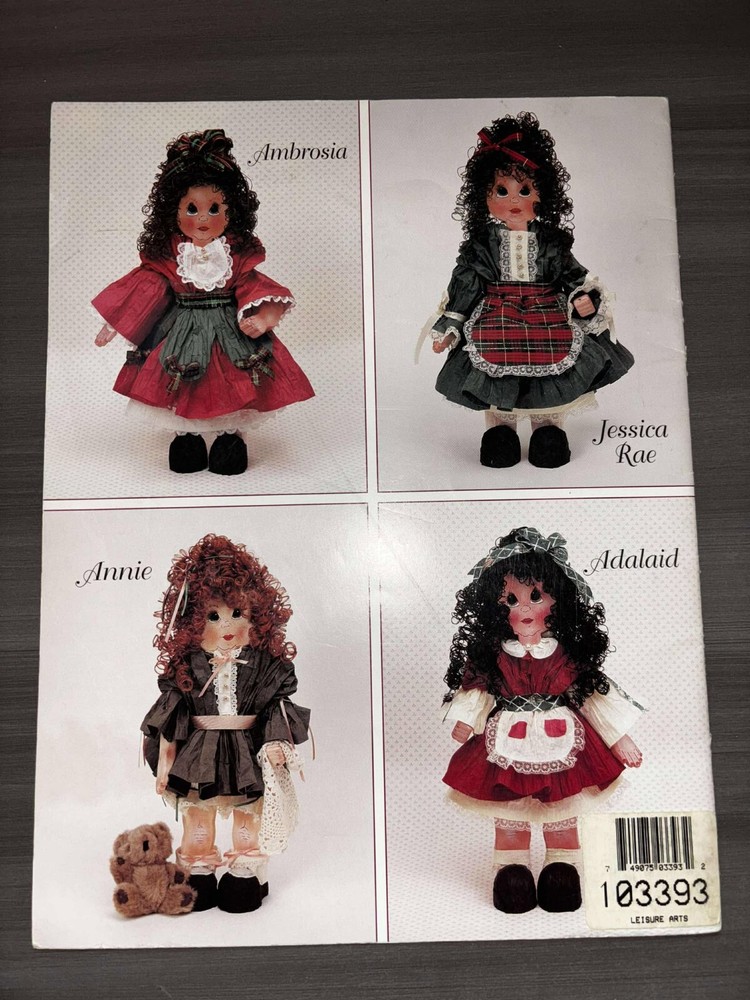 Doll-Lightfully Grace Publications Wooden Doll Pattern Book