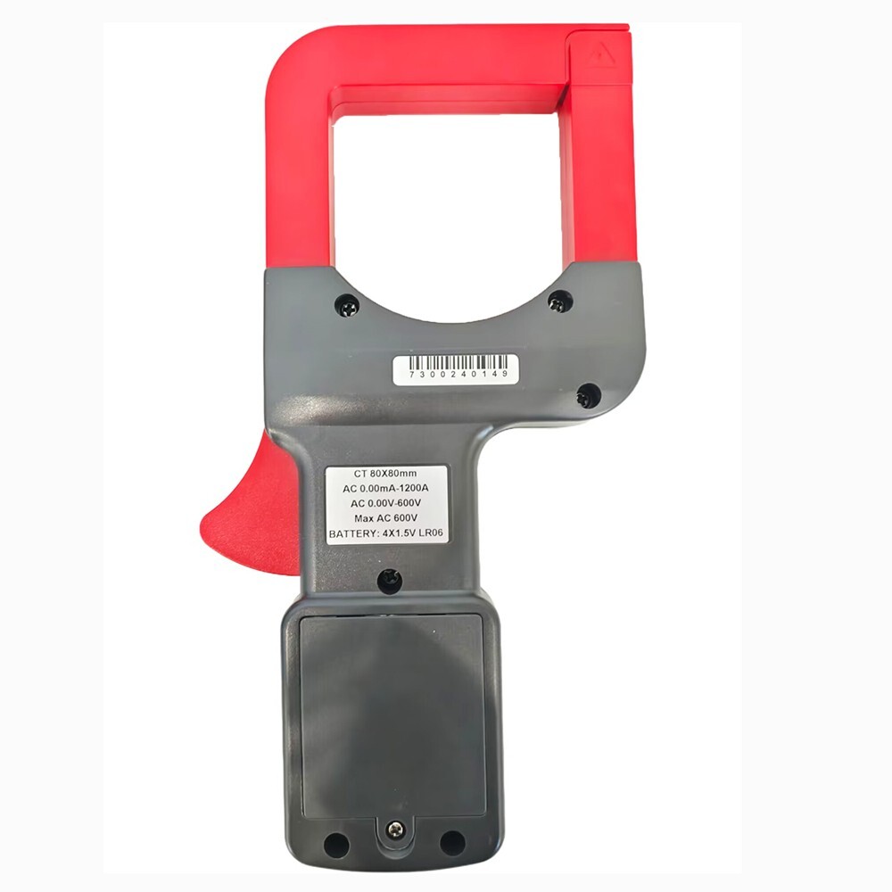 Portable 3 Phase Clamp Power Meter Automatic Large Caliber Tester Shift 2000A