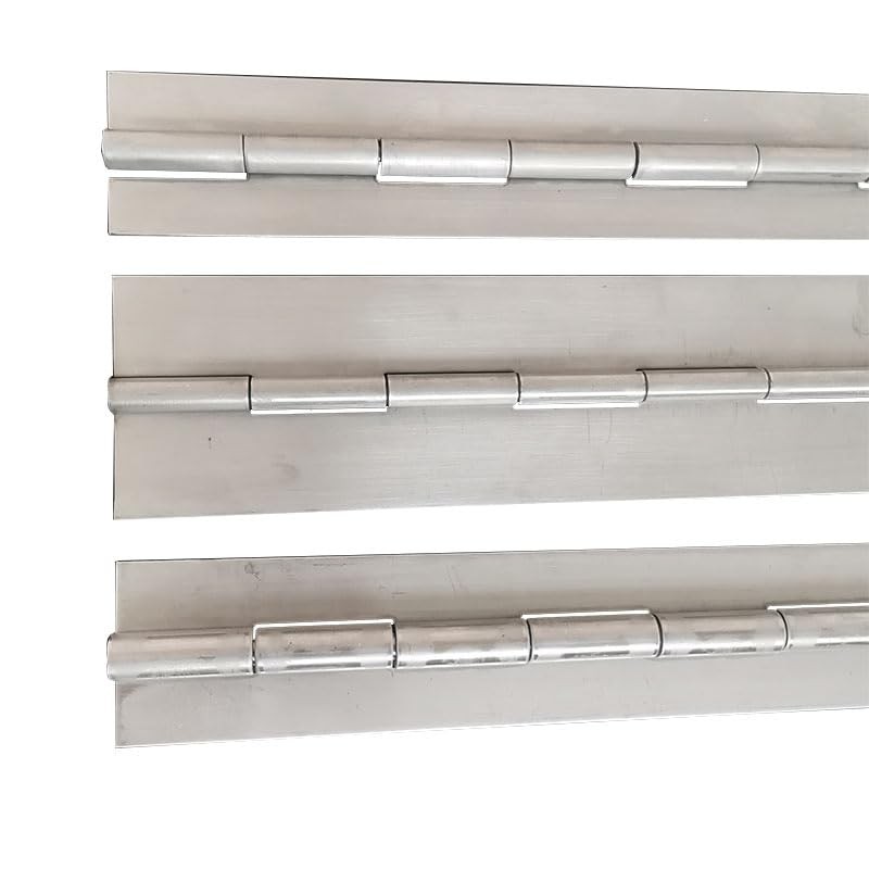 Heavy Duty Aluminum Continuous Hinge – Multiple Lengths, Widths & Thicknesses