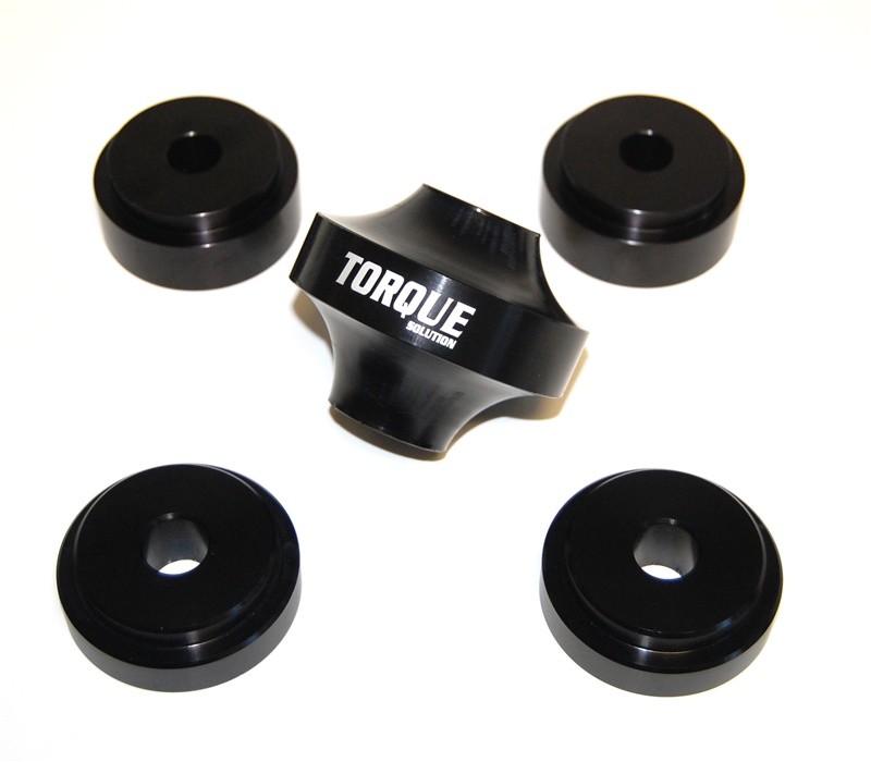 TORQUE SOLUTION SOLID DIFFERENTIAL BUSHING W/ BILLET INSERTS EVO X MR GSR 08+