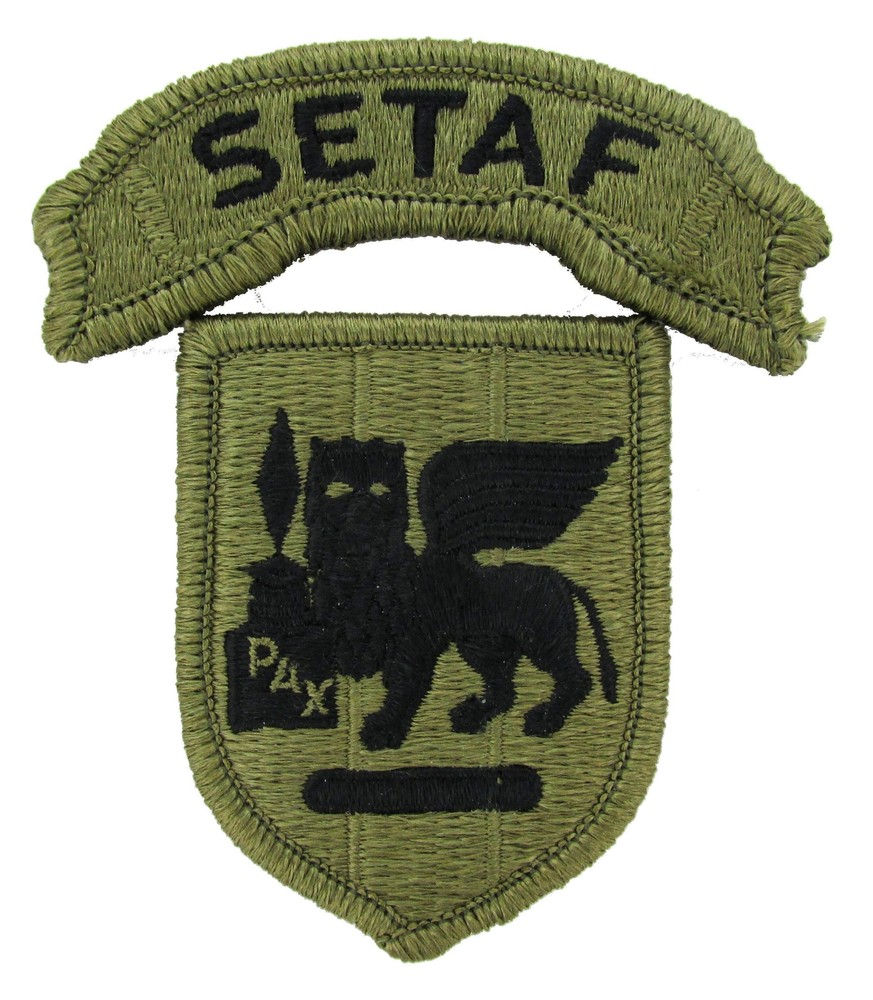 Southern European Task Force (SETAF) OCP Patch - U.S. Army Patch