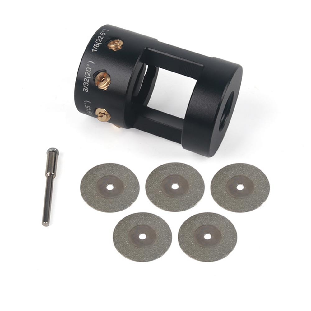 Aluminum Tungsten Electrode Sharpener Grinder Multi-Angle TIG Welding Head Tool