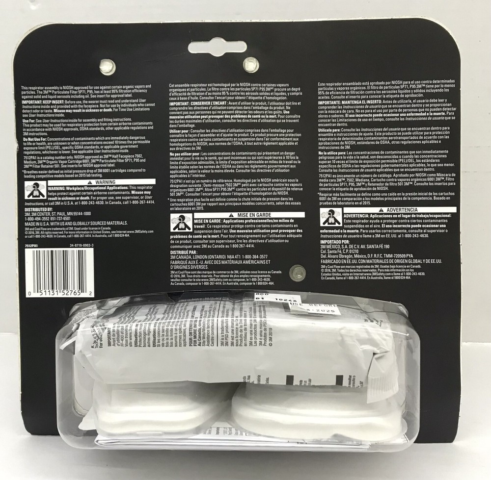 3M Cool Flow Pro Respirator - Medium