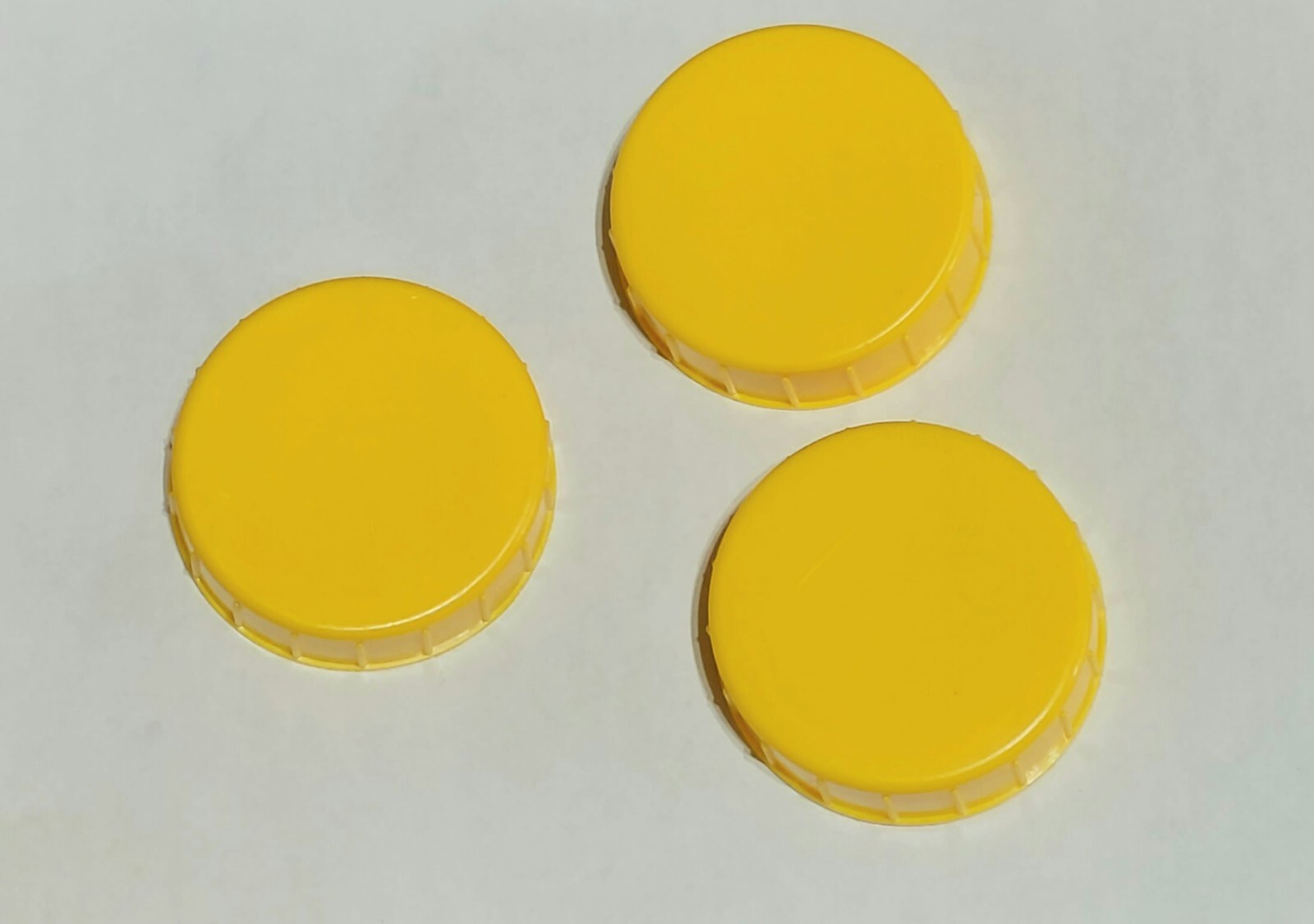 New 6 pack Fill End Caps for FIFO Squeeze Bottles (Made in USA)